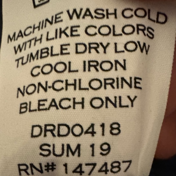 DRAPER JAMES DENIM CHAMBRAY SHIFT DRESS - Picture 9 of 9